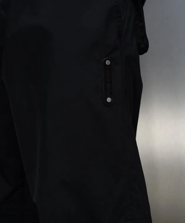 A Cold Wall Black joggers with logo patch