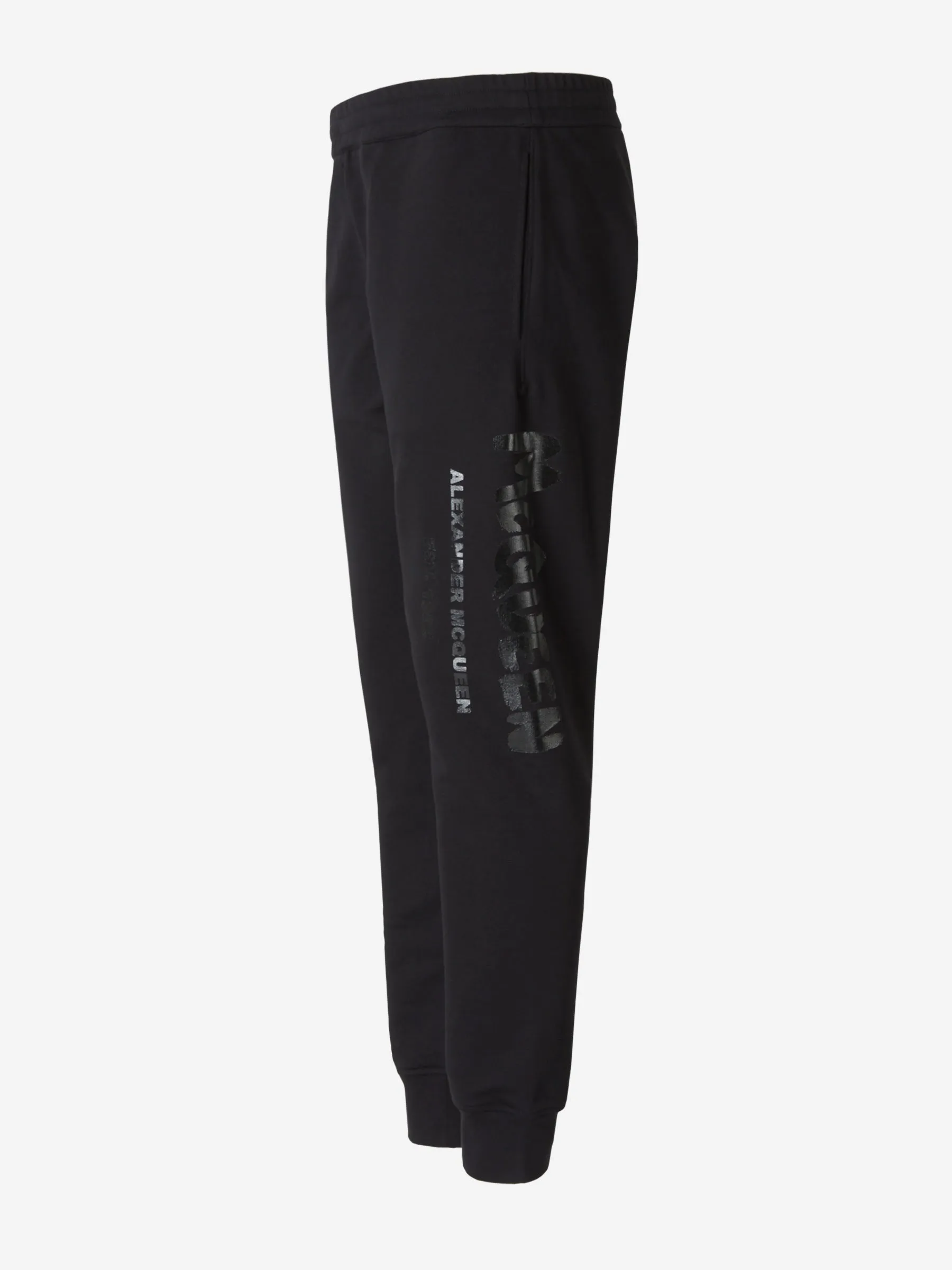 Alexander McQueen Joggers Logo Cremallera