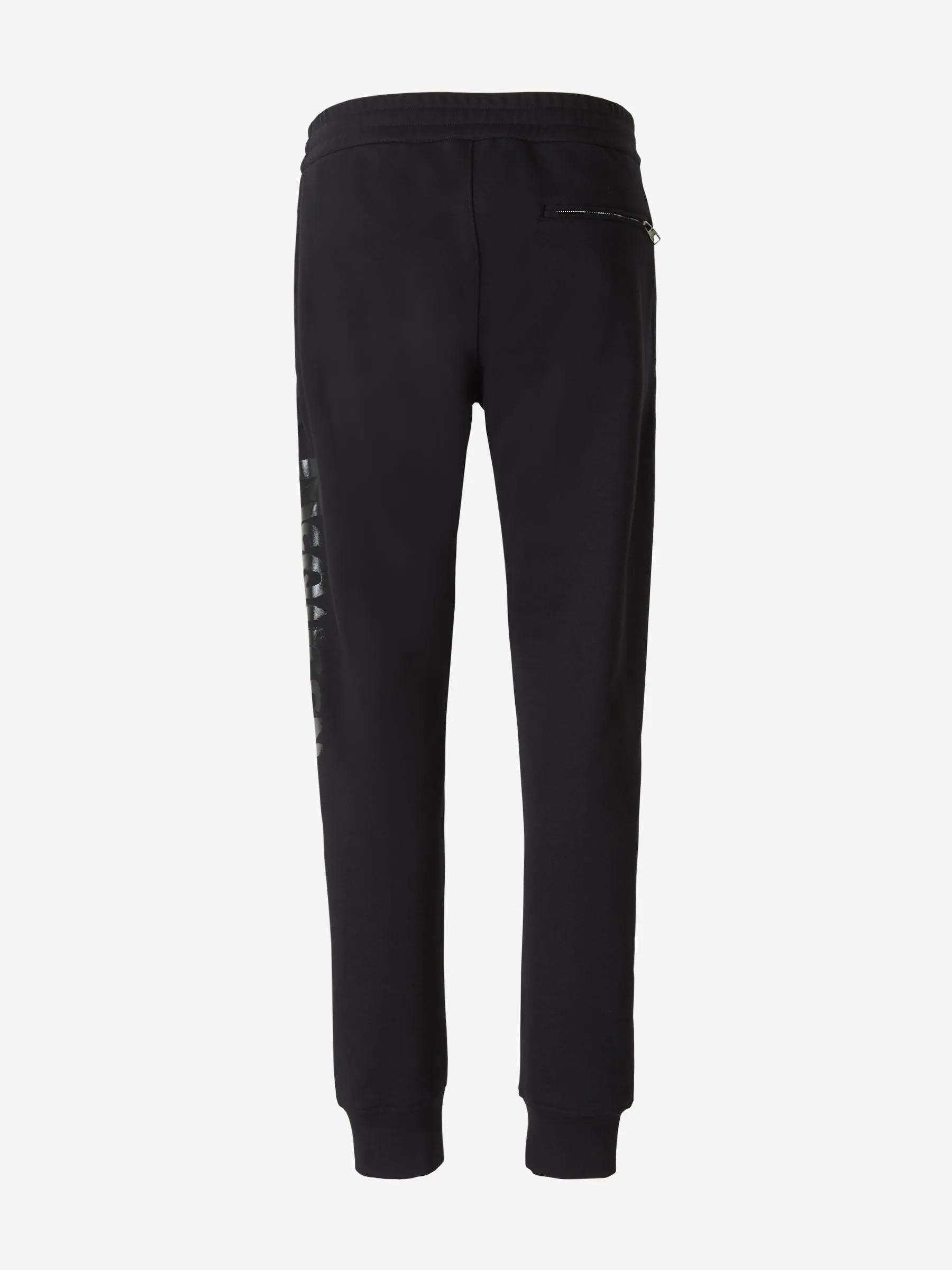 Alexander McQueen Joggers Logo Cremallera