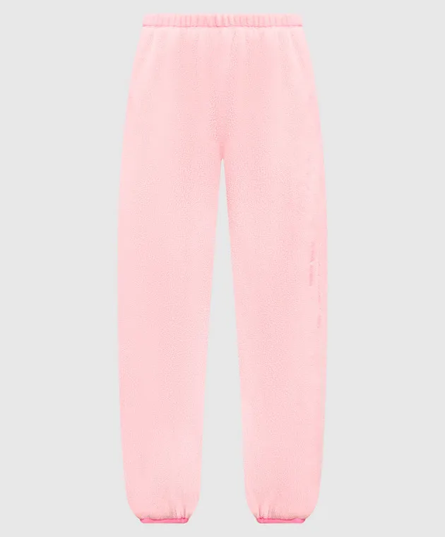 Alexander Wang Pink logo joggers