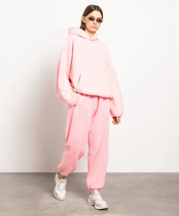 Alexander Wang Pink logo joggers