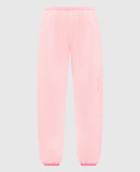 Alexander Wang Pink logo joggers