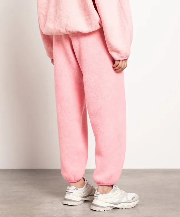 Alexander Wang Pink logo joggers