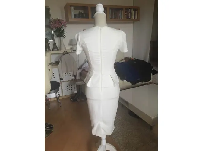 Asos Vestido Blanco 