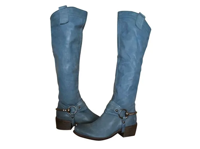 Autre Marque Botas Azul 