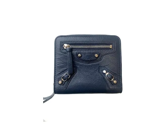 BALENCIAGA Carteras T.  cuero Azul 