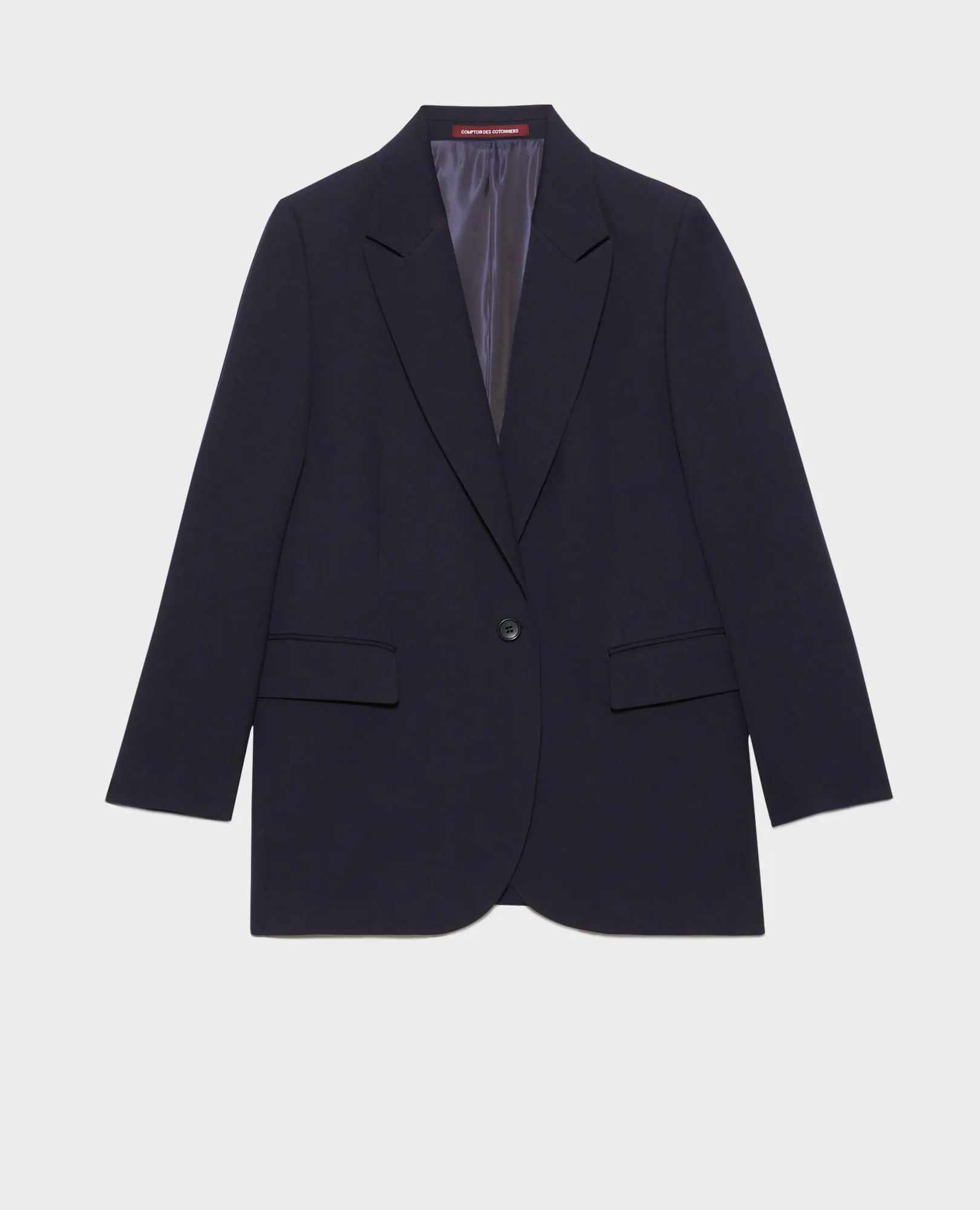 Blazer de lana navy