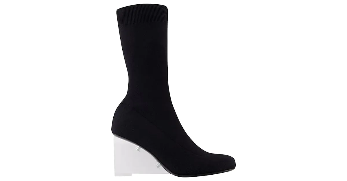 Botas - Alexander Mcqueen - Negro - Cuero 