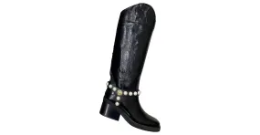 botas jimmy choo nuevas Negro 