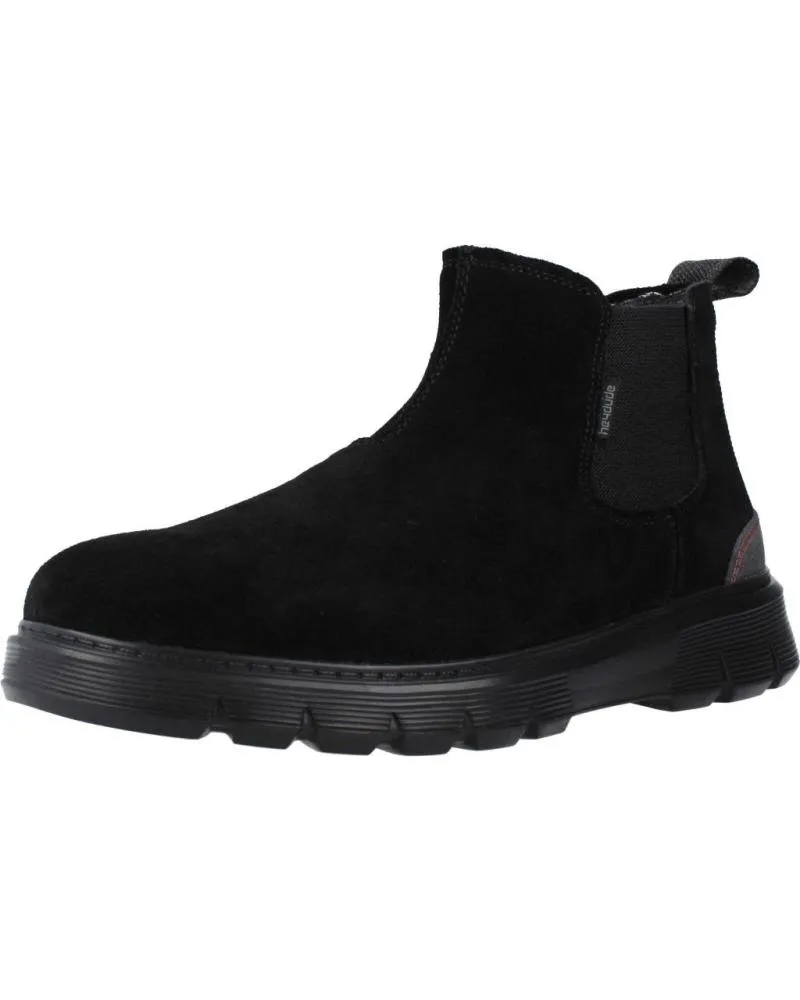 Botines de Mujer HEY DUDE SCOTT SUEDE NEGRO