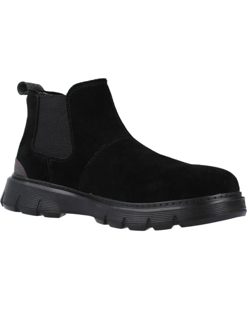 Botines de Mujer HEY DUDE SCOTT SUEDE NEGRO