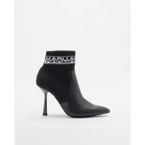 Botines Karl Lagerfeld Pandara Spekulum Logo Ankle Negro