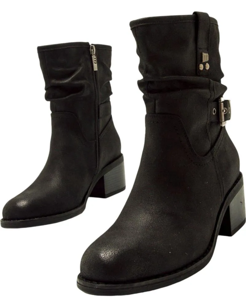 Botines MTNG  de Mujer MUSTANG 59351  NEGRO