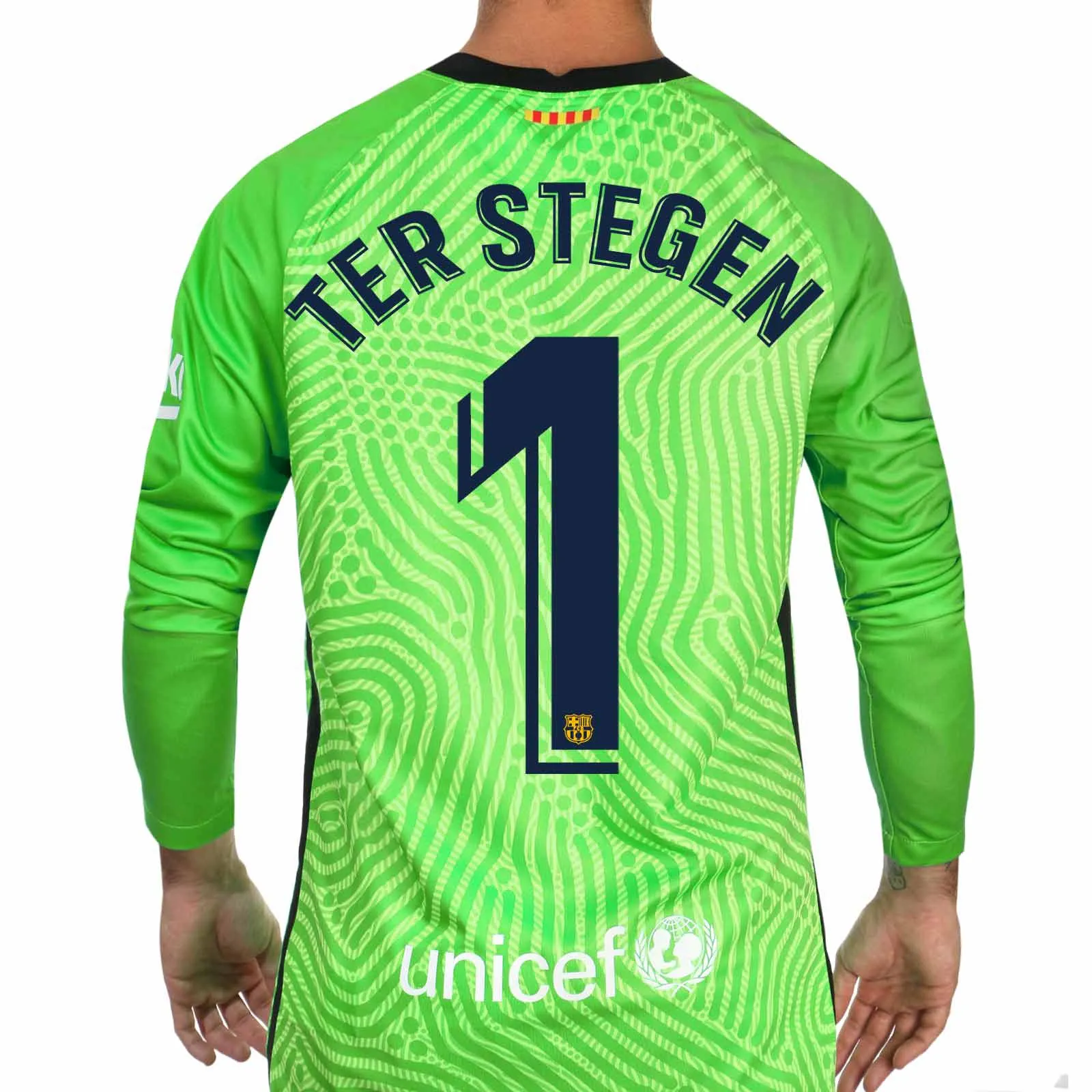 Camiseta Nike Barcelona Ter Stegen 2020 2021