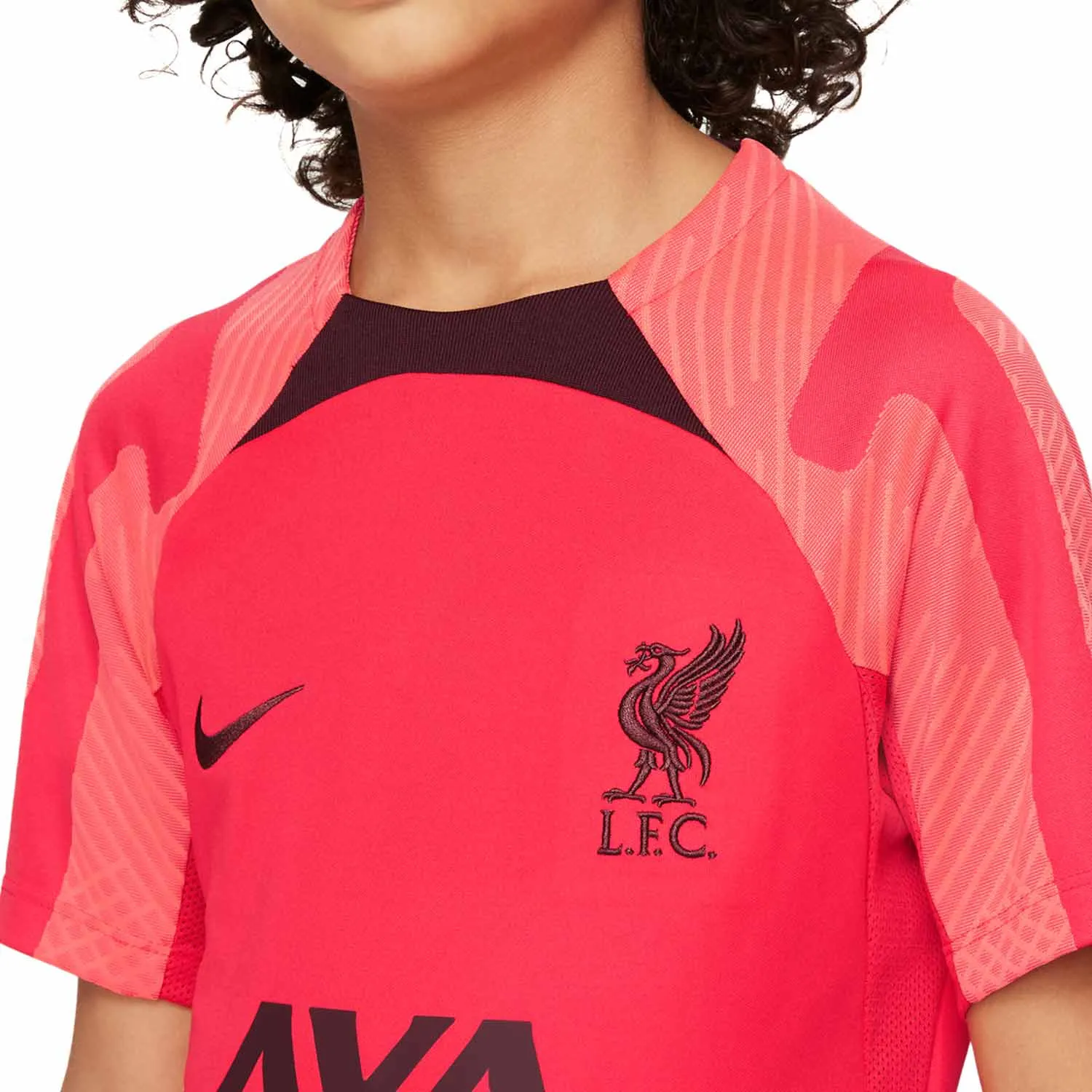 Camiseta Nike Liverpool entrenamiento niño Dri-Fit Strike