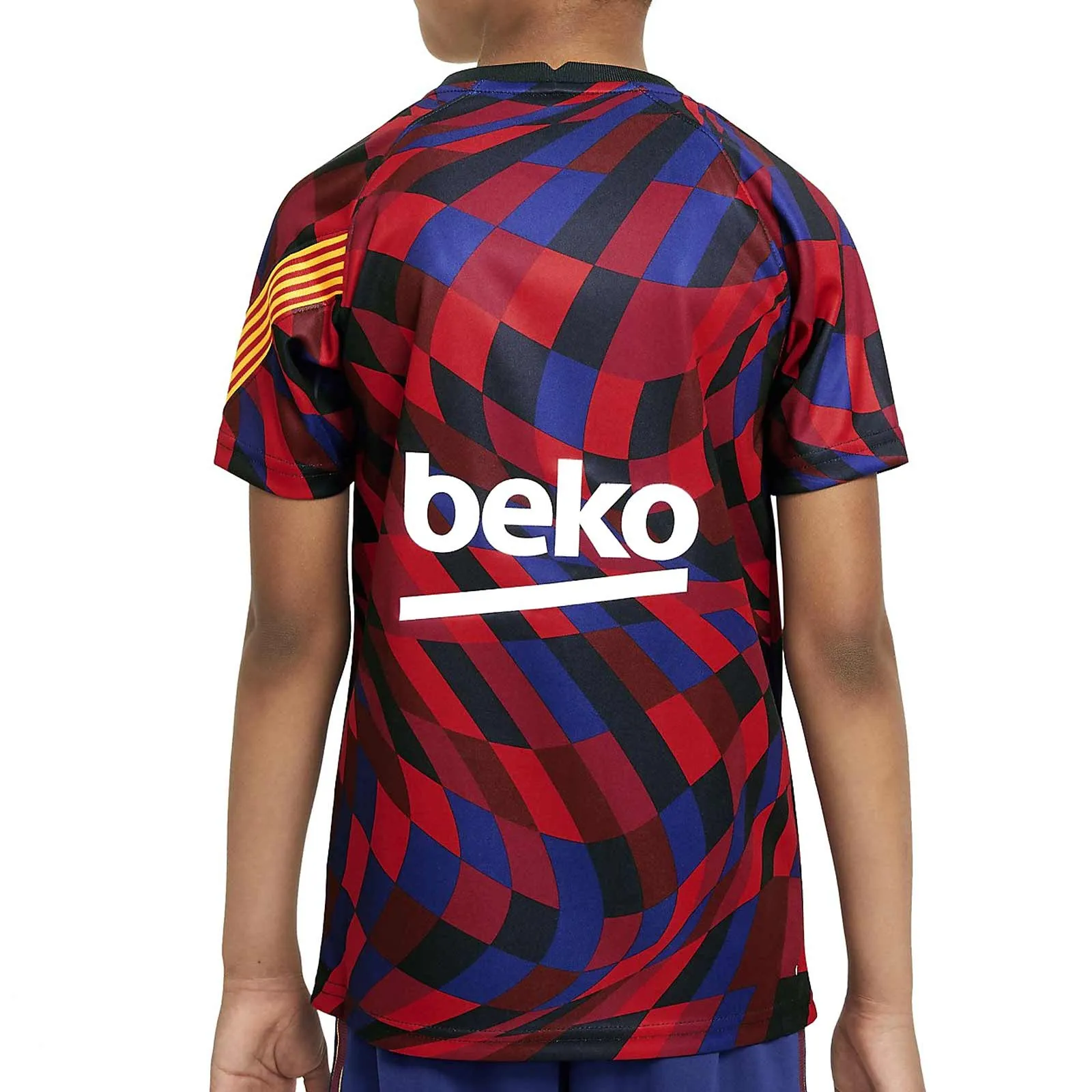 Camiseta niño Nike Barcelona pre-match 2020 2021