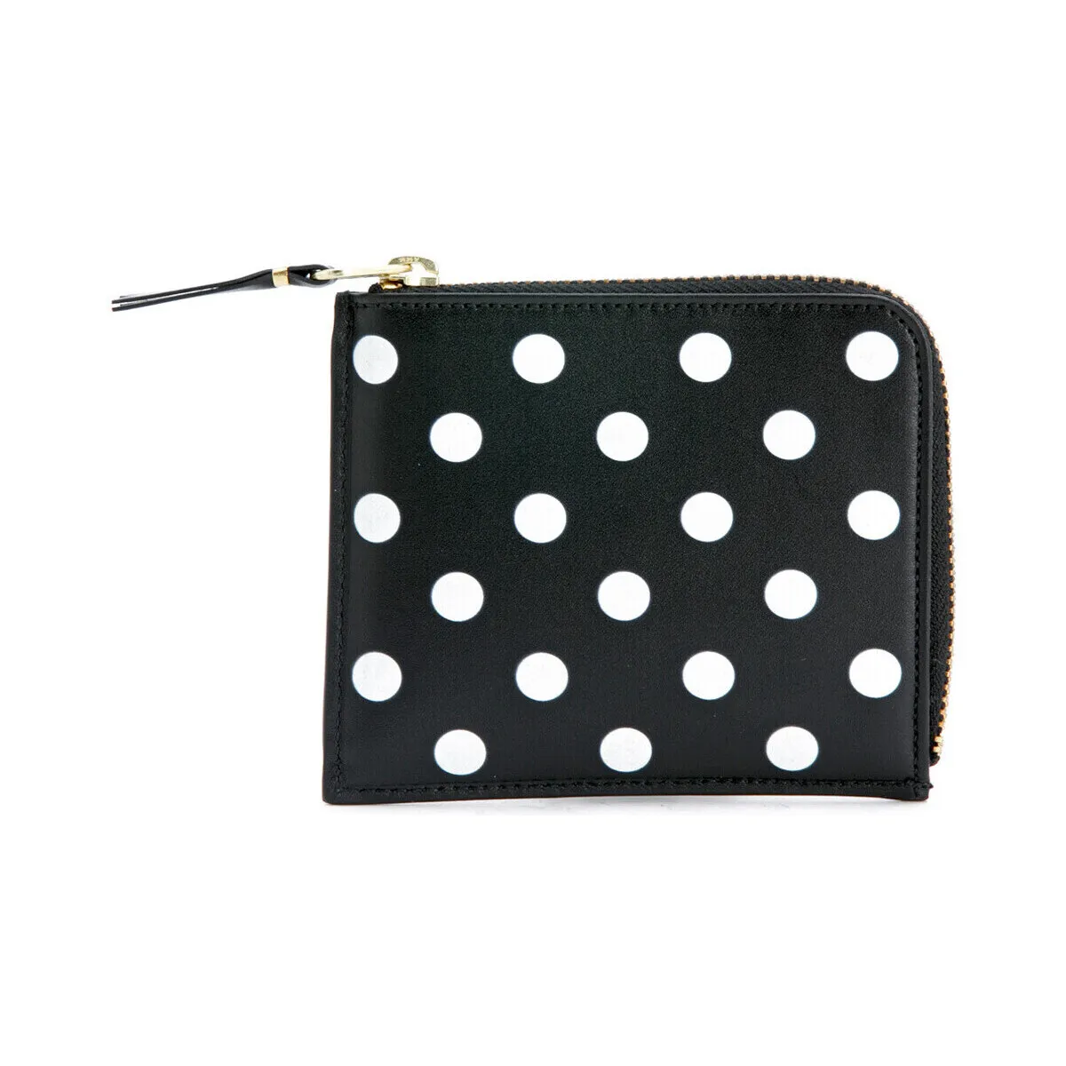 Carteras Comme Des Garçons rectangulares lunares blancos y