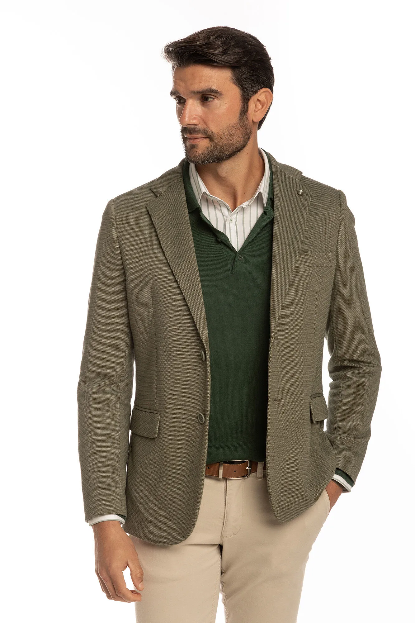 Celopman Blazer Casual Punto