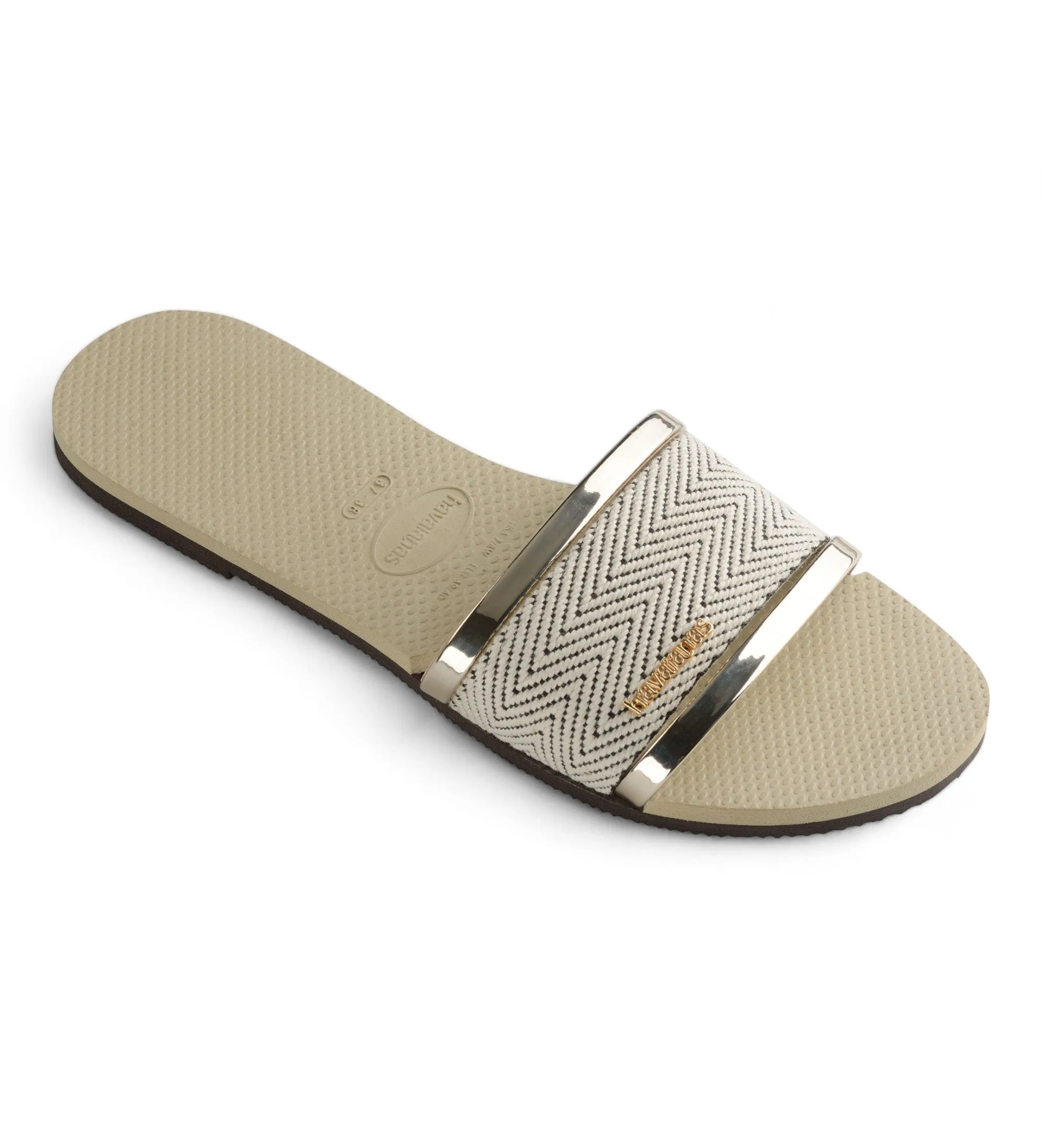 Chanclas You Trancoso Premium dorado