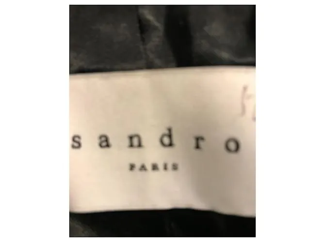 chaqueta de lana sandro Gris 