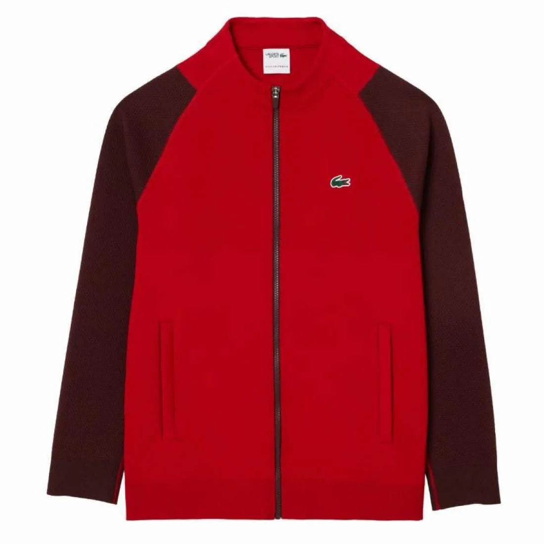 Chaqueta Lacoste Novak Djokovic Burdeos | LACOSTE