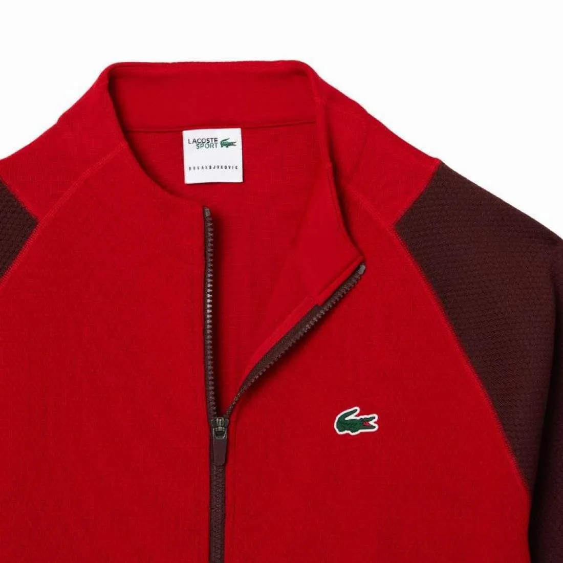 Chaqueta Lacoste Novak Djokovic Burdeos | LACOSTE