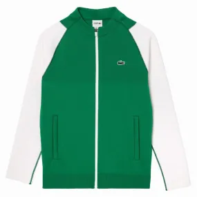 Chaqueta Lacoste Novak Djokovic Verde Blanco | LACOSTE