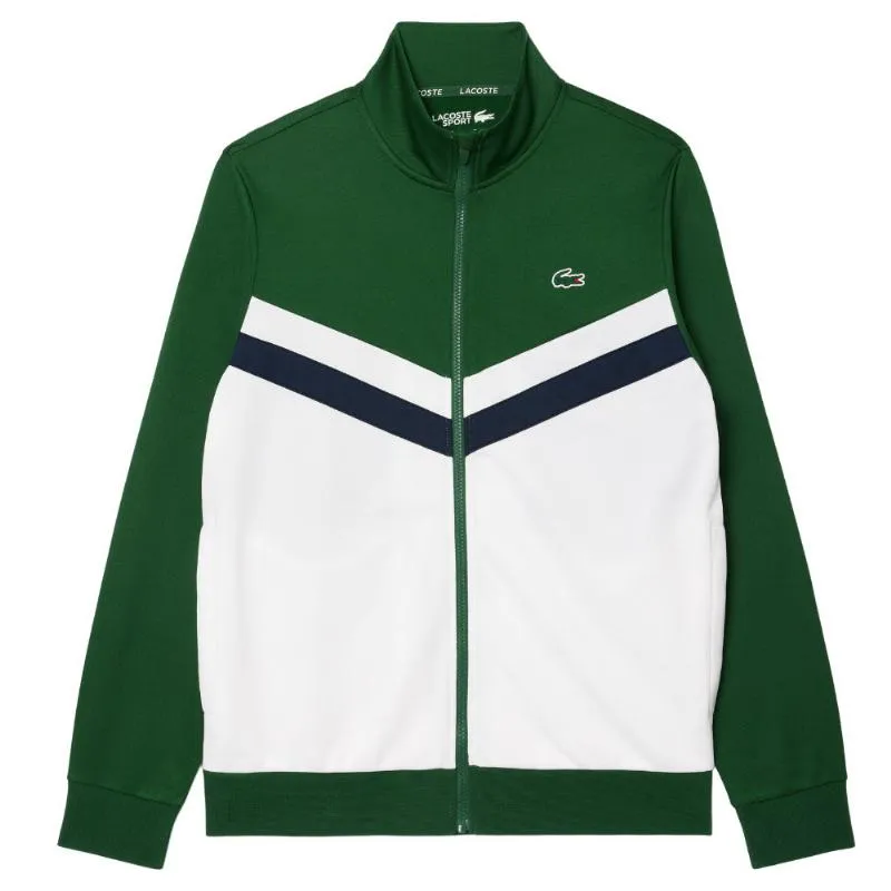 Chaqueta Lacoste Tenis Verde Blanco | LACOSTE