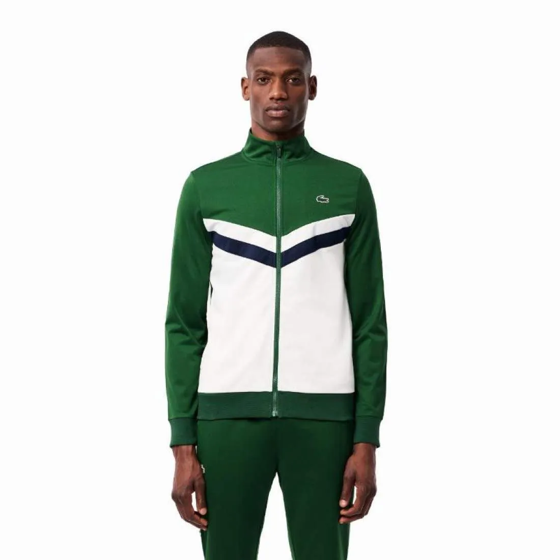 Chaqueta Lacoste Tenis Verde Blanco | LACOSTE