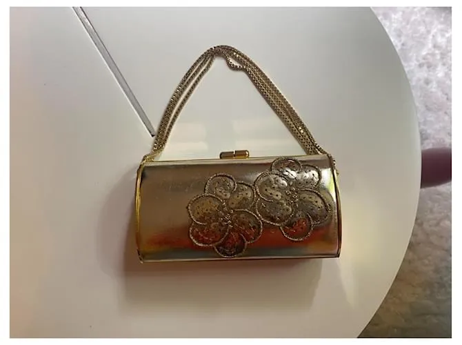 Charles Jourdan Monederos, carteras, estuches Dorado 