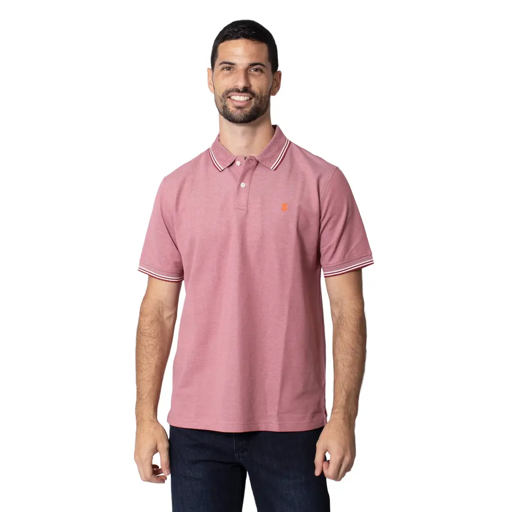 Chemise polo manga corta