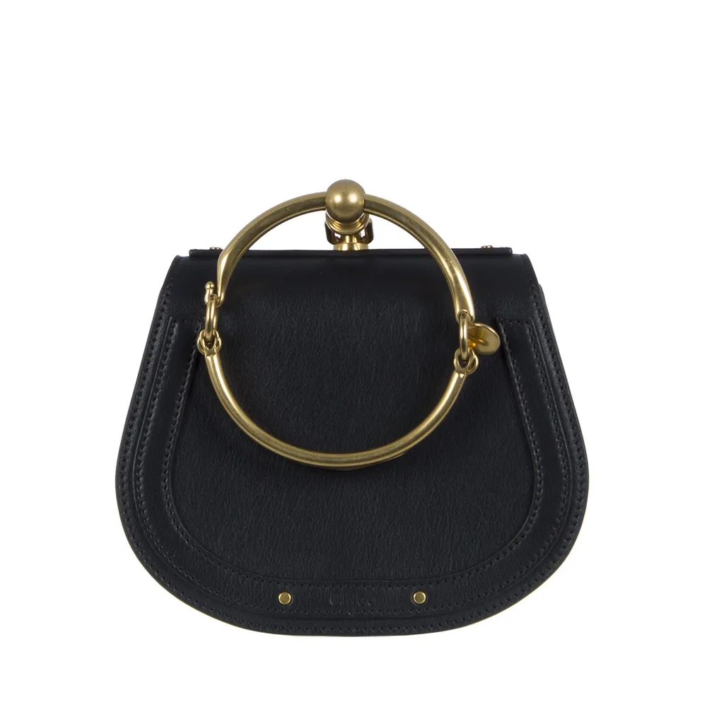 Chloé Bolso Nile Bracelet Pequeño Negro