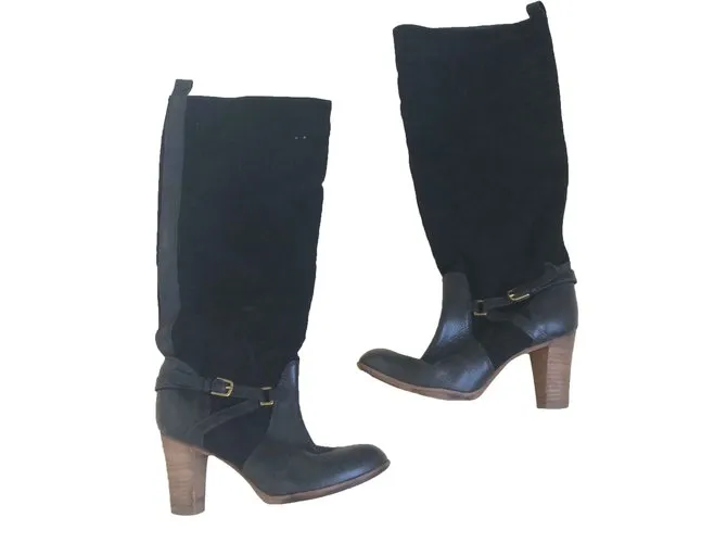 Comptoir Des Cotonniers Botas Negro 