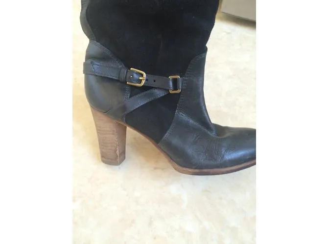 Comptoir Des Cotonniers Botas Negro 