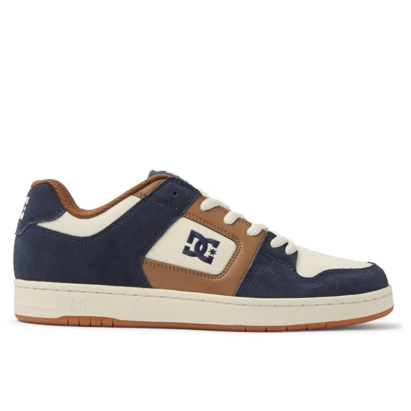 DC Shoes Manteca 4 Tan / Brown / Navy skate sneakers shoes