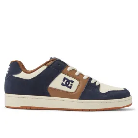 DC Shoes Manteca 4 Tan / Brown / Navy skate sneakers shoes