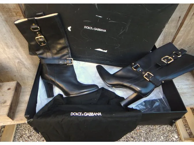 Dolce & Gabbana Botas Negro 