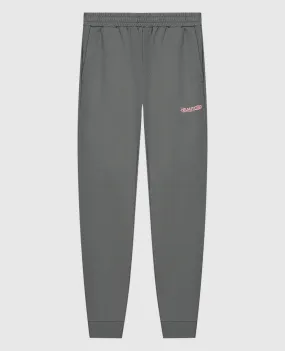 Helmut Lang Gray joggers with logo print