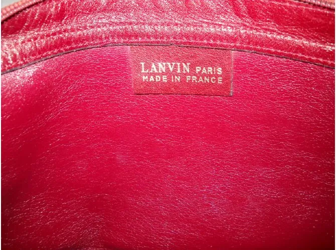 Lanvin carteras Burdeos 