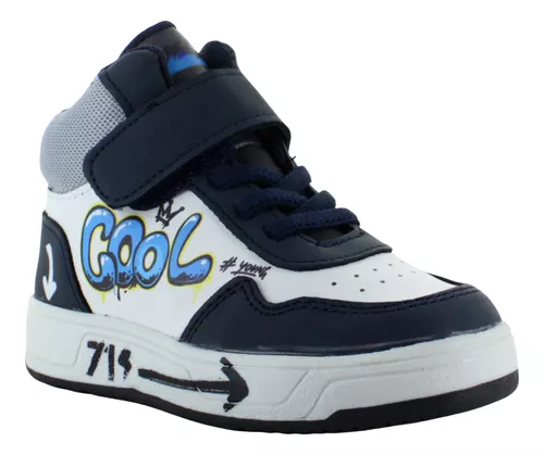 Payin Tenis Bota Sneakers Urbano Moda Cool Sport Niño 90996