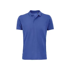 PLANET - POLO HOMBRE-100% algodón biológico color azul