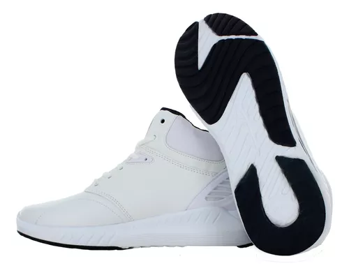 Pontiac Tenis Bota Skate Similpiel Blanco Hombre 82554