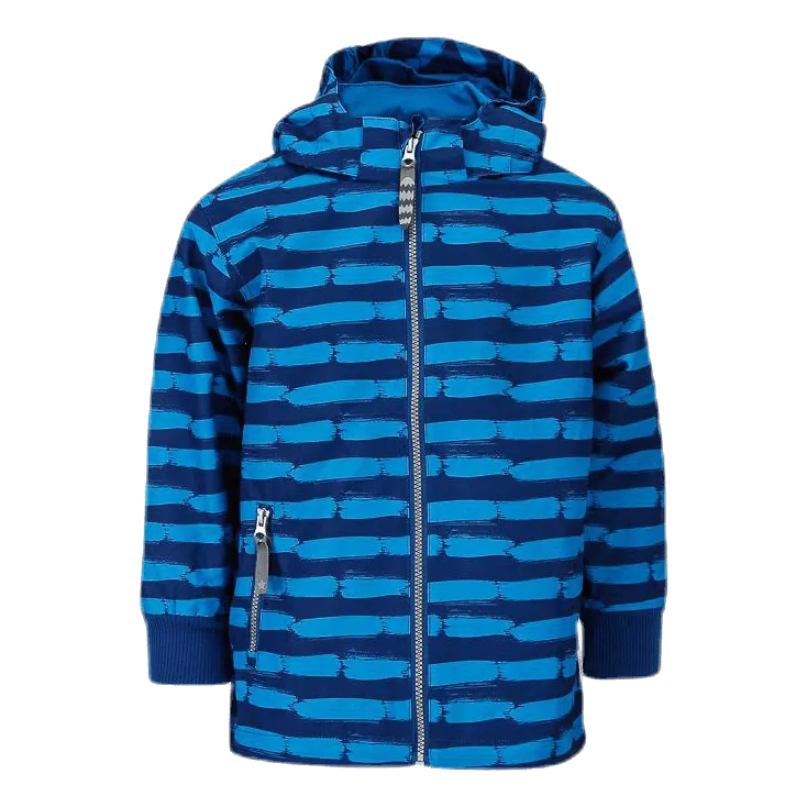 Racoon Birk Paint Jacket Blue