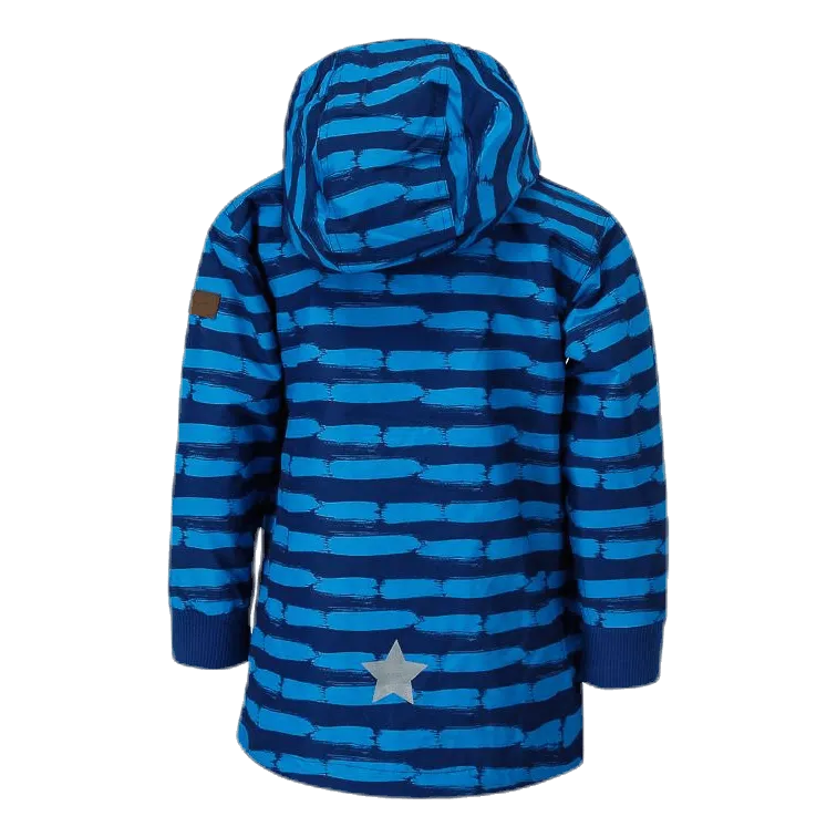 Racoon Birk Paint Jacket Blue