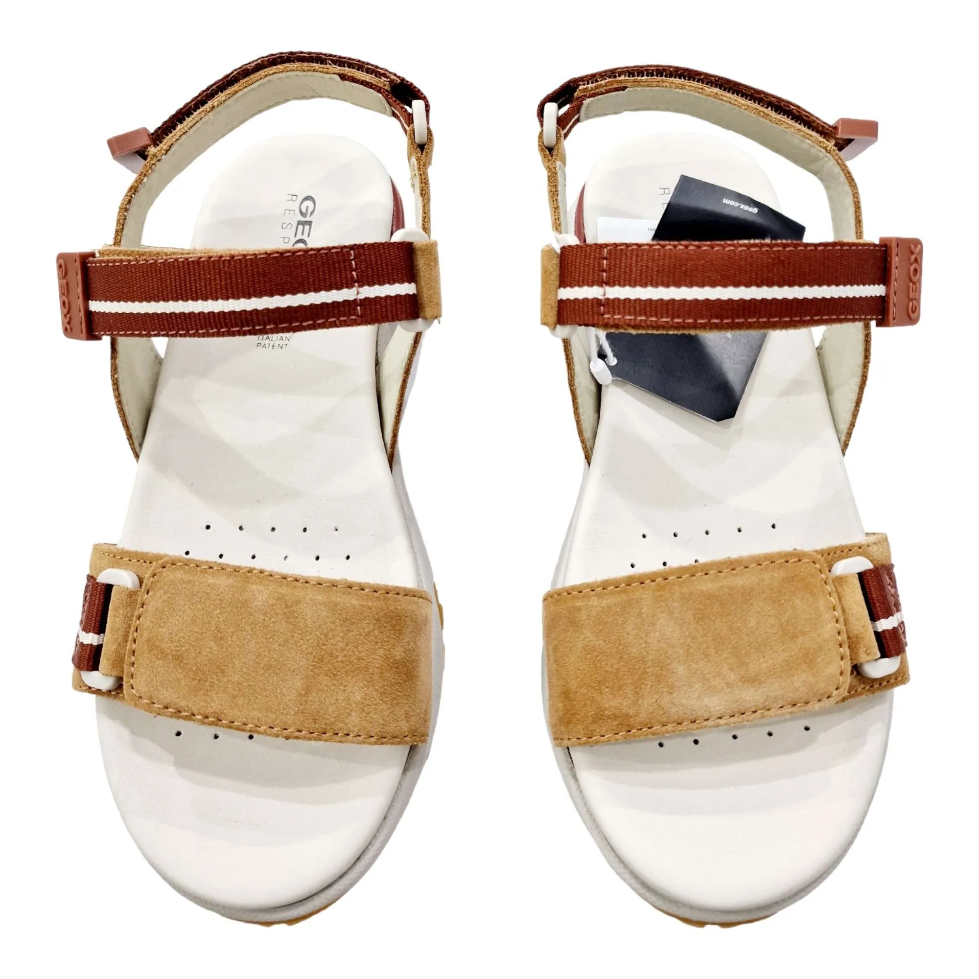 SANDALIA D SORAPIS MUJER GEOX CAMEL