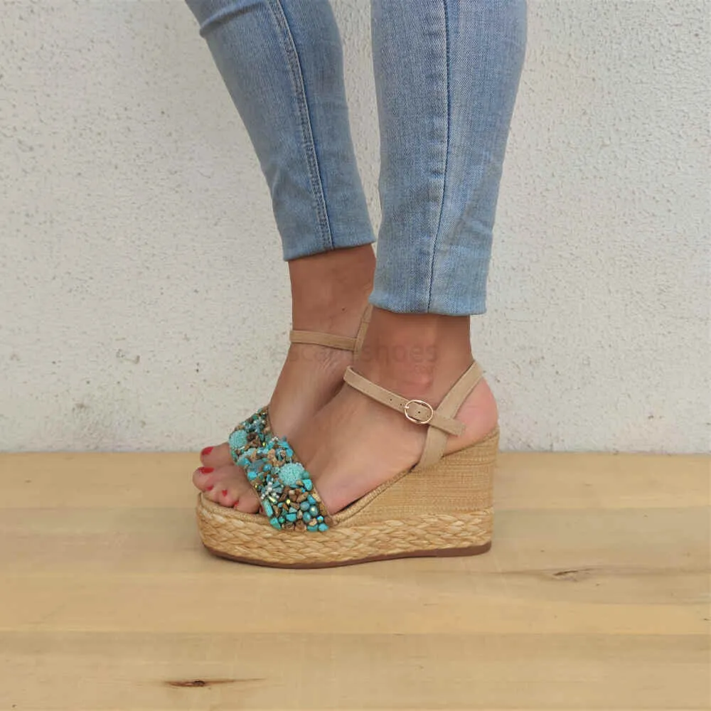 Sandalias ALMA EN PENA Turquoise V22271