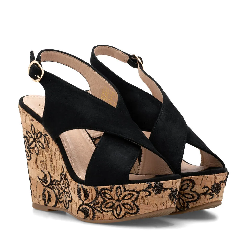 Sandalias Mujer Apolonia Negro Weide