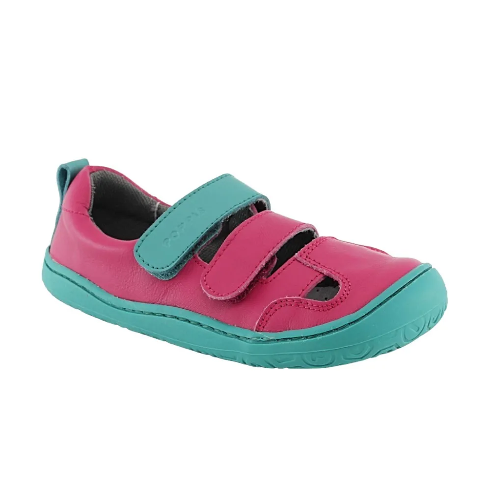 Sandalias Poppis Somer Magenta Piel