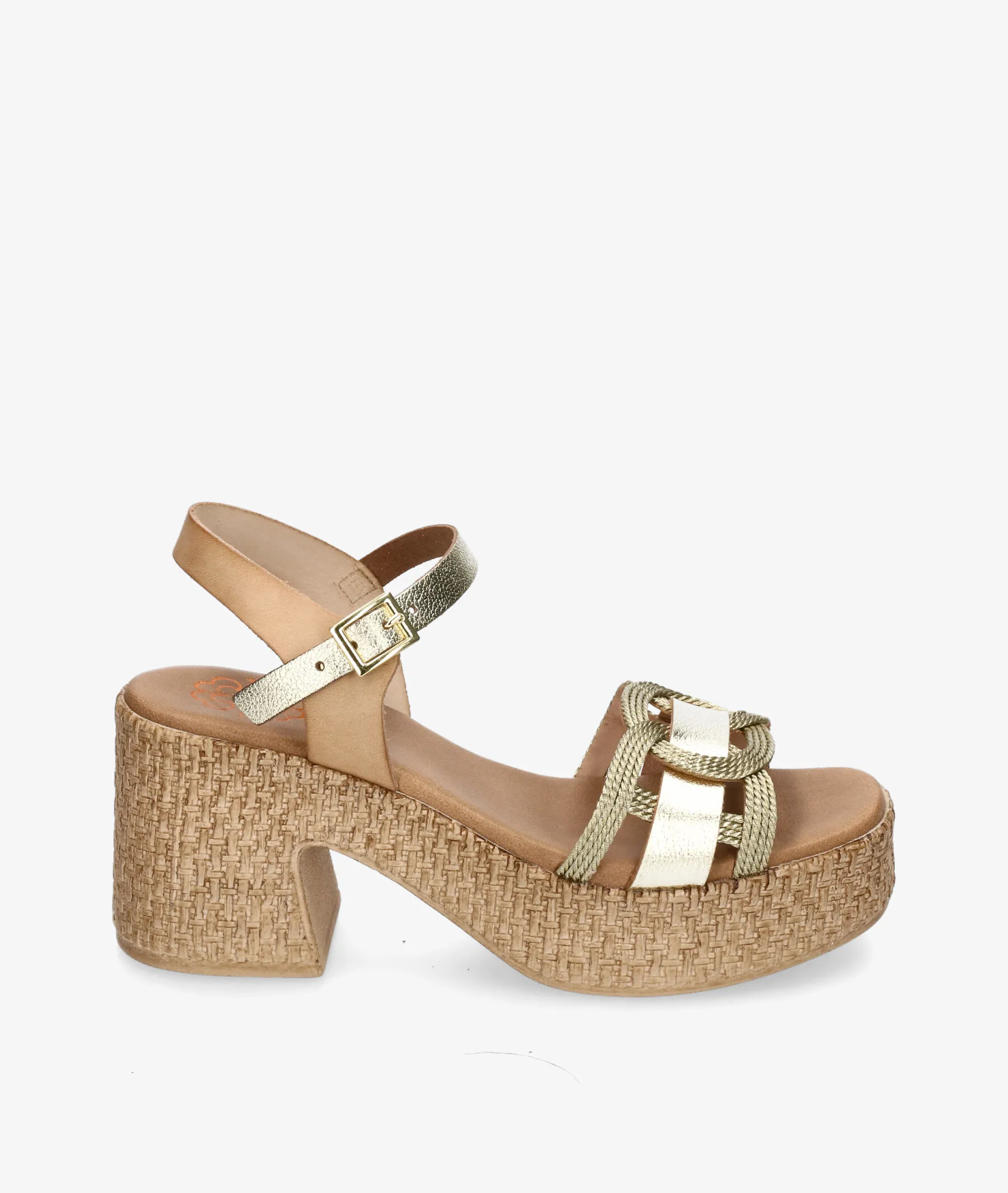 Sandalias Porronet  3061 en oro