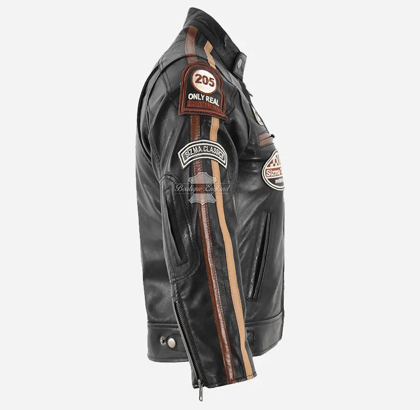 SIZMA Biker Leather Jacket For Kids